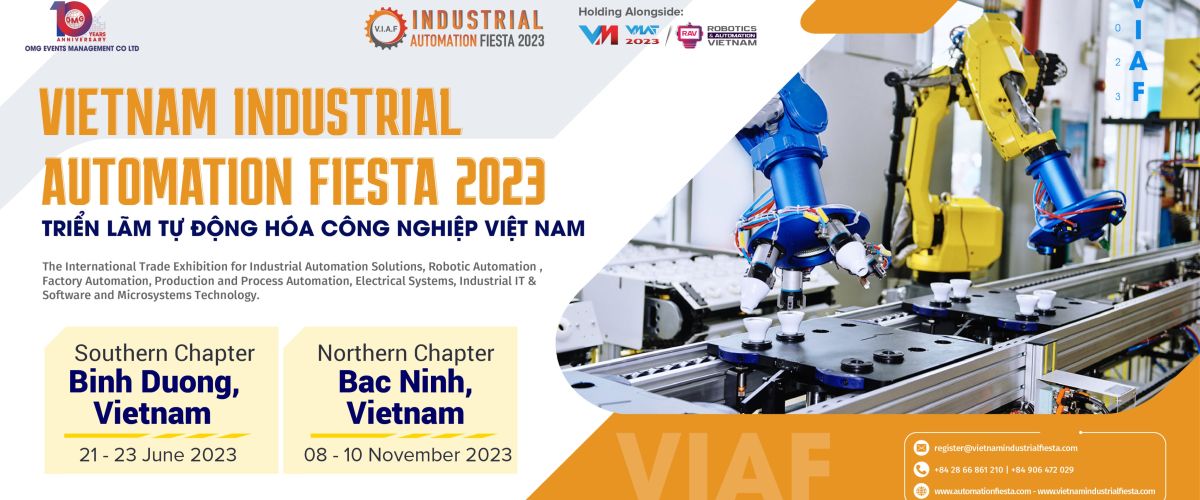 VIAF - VIETNAM INDUSTRIAL AUTOMATION FIESTA 2023