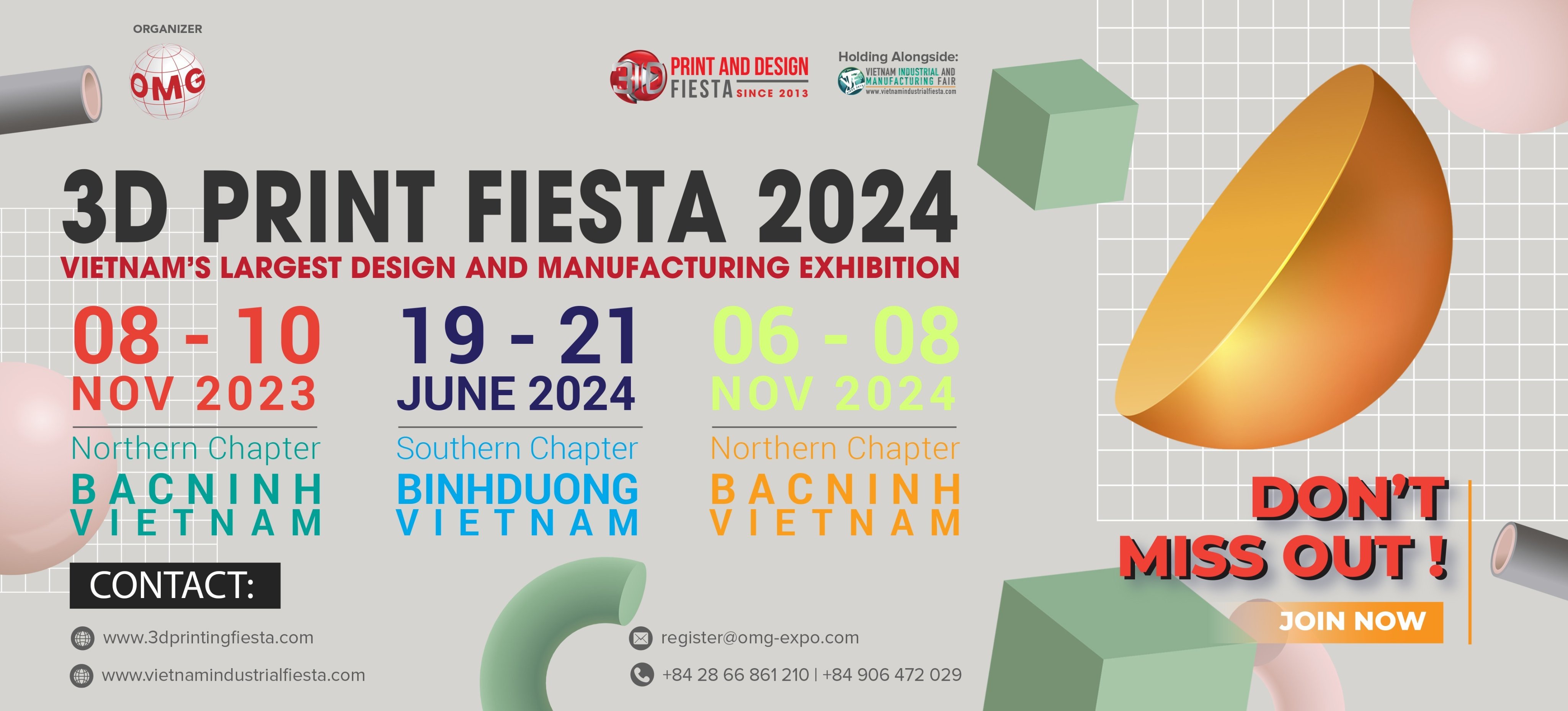 3DF - 3D PRINT FIESTA 2023