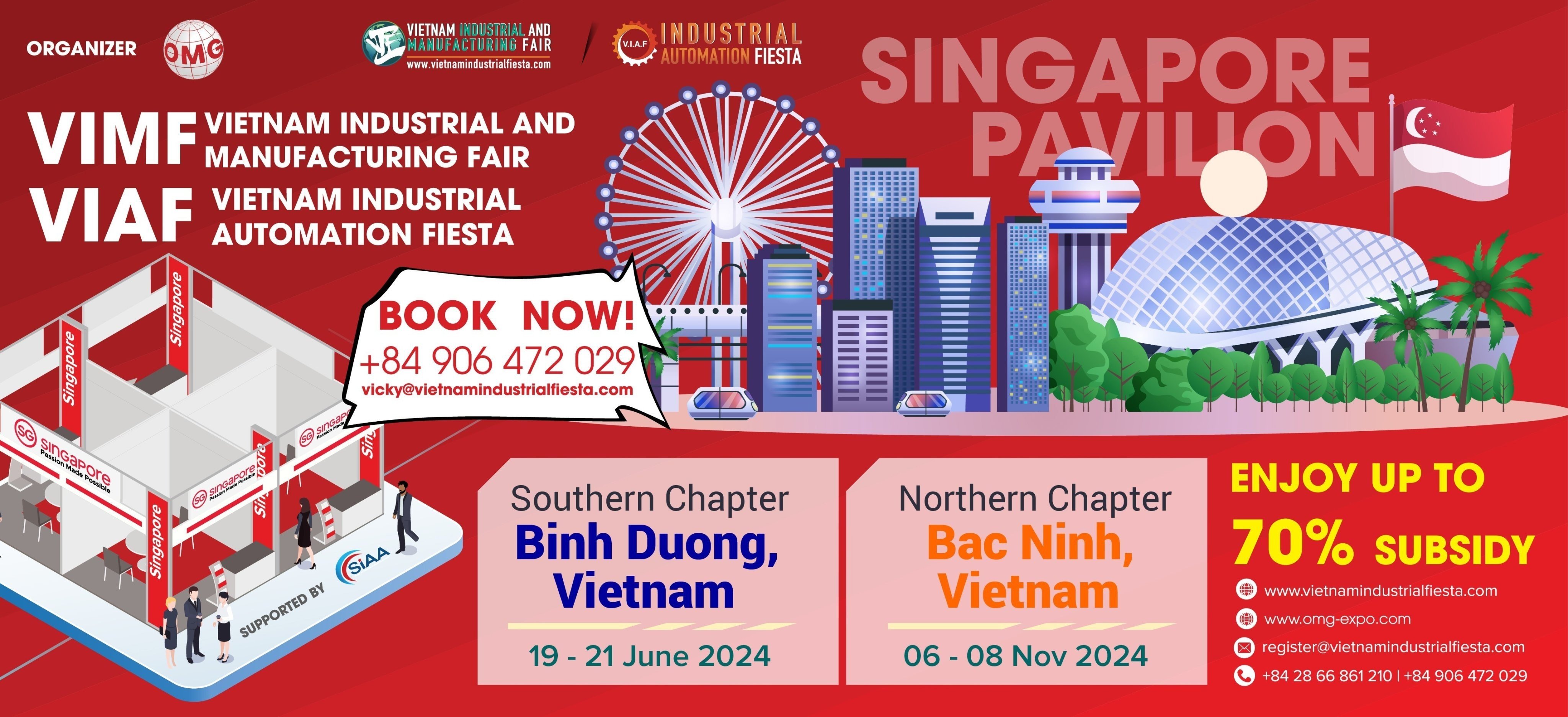 VIAF/VIMF 2024- SINGAPORE PAVILION 