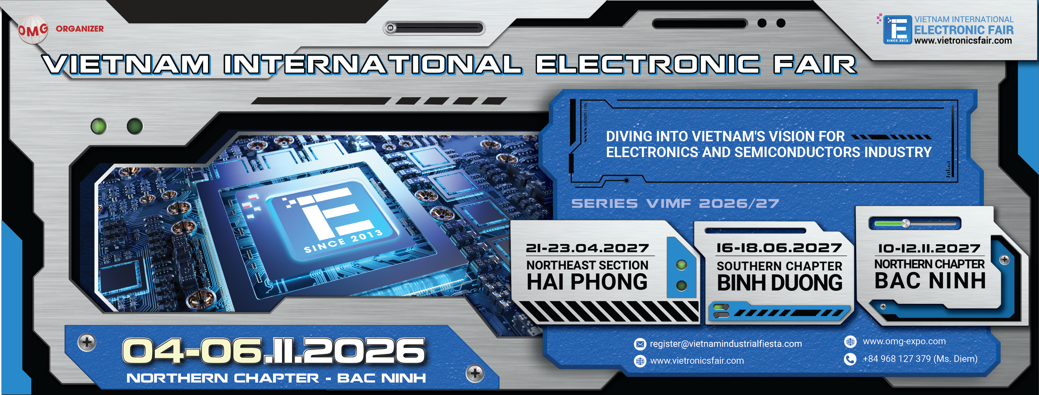 VIEF x ELECTROSEMICON - Triển Lãm Điện Tử Việt Nam