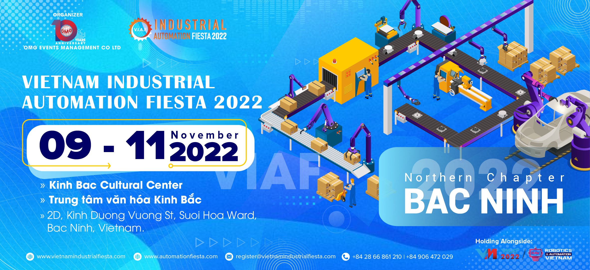 VIAF VIETNAM INDUSTRIAL AUTOMATION FIESTA 2022