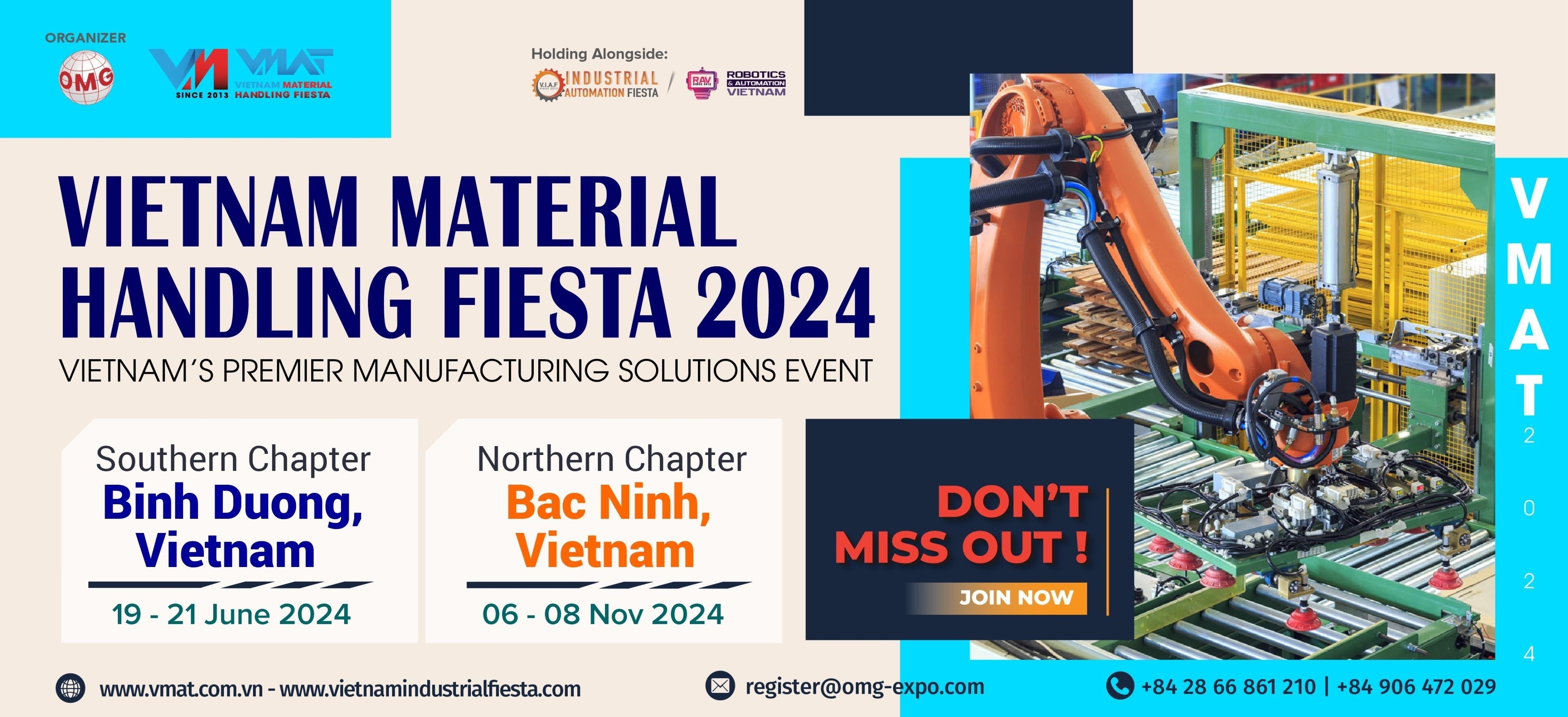VMAT 2024 - VIETNAM MATERIAL HANDLING FIESTA 